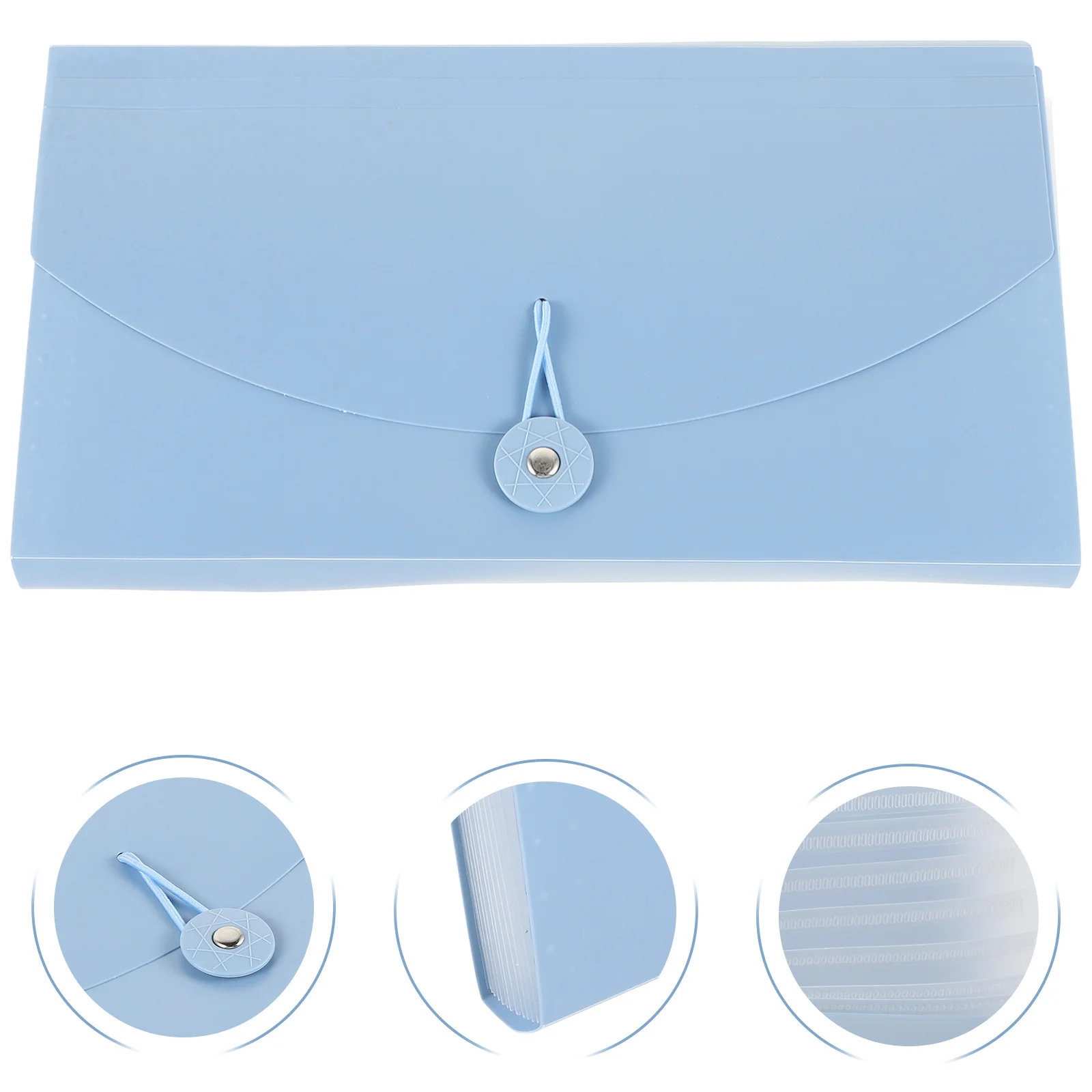 

Accordion Designed File Bag Documents Organizer Plastic Expanding Folder Office