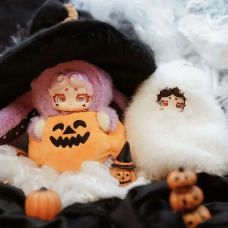 

Lucky Deer Nai Magic Witch Series Подвесная карта Mystery Box Luckydeernai Прекрасная виниловая плюшевая кулон Кукла Подарок на Хэллоуин