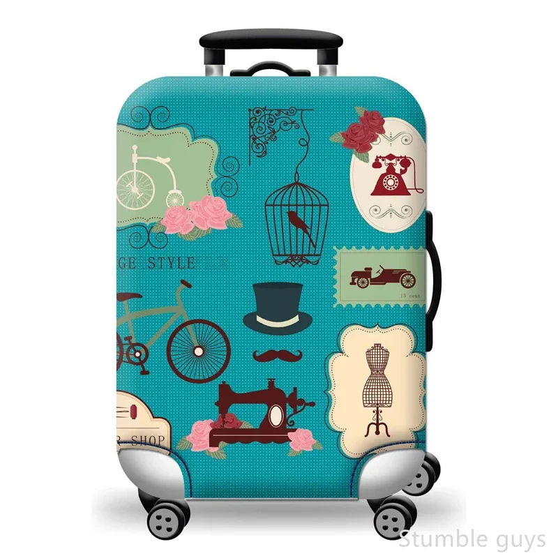

Elastic Anti-Scratch Luggage Cover Protective Dustproof Durable Suitcase Protector Essential For Air & Road Trips 18-32 Inch