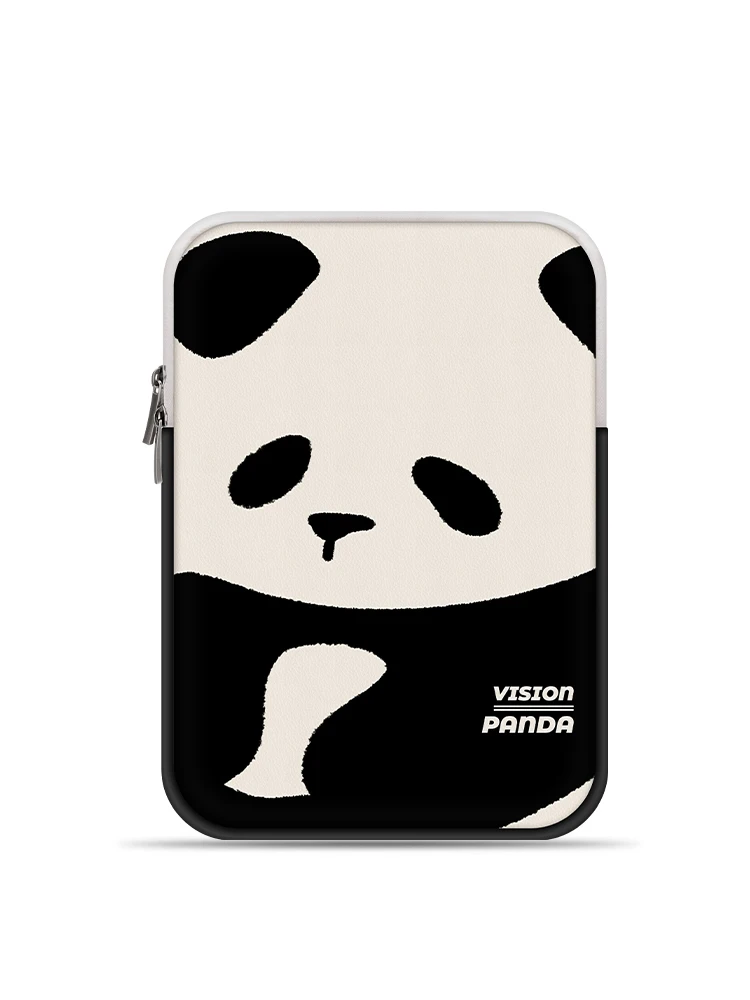 Black and White Panda Computer Inner Bag 14 inch Female Suitable for Lenovo Laptop Storage Bag