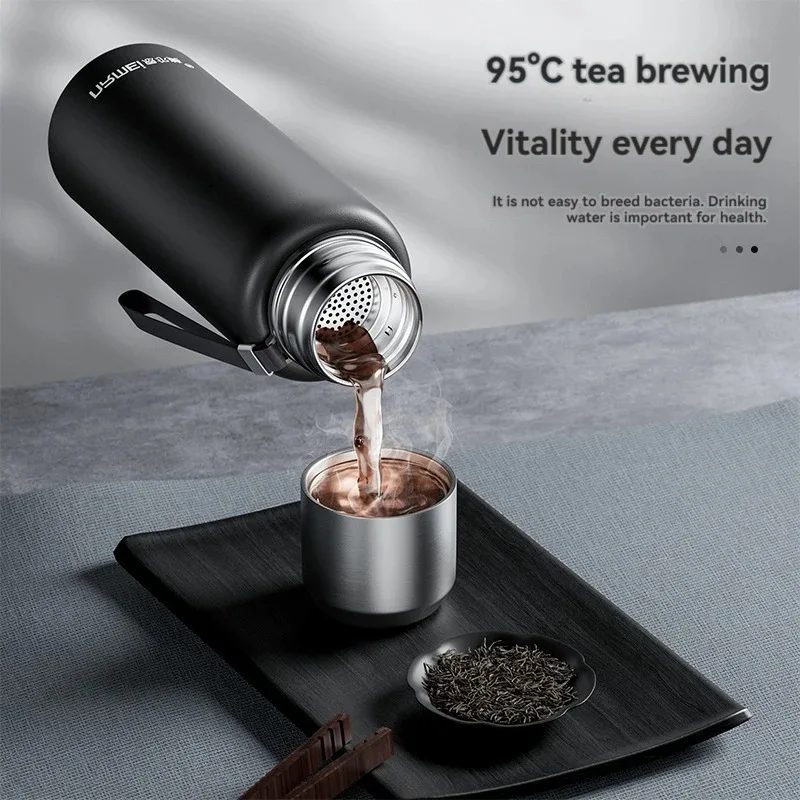 

【Best Sale】1.5L Thermos Bottle For Stainless Stee Insulated Coffee Bottle Hot Water Bottles Vacuum Flask Mug Thermal Containers