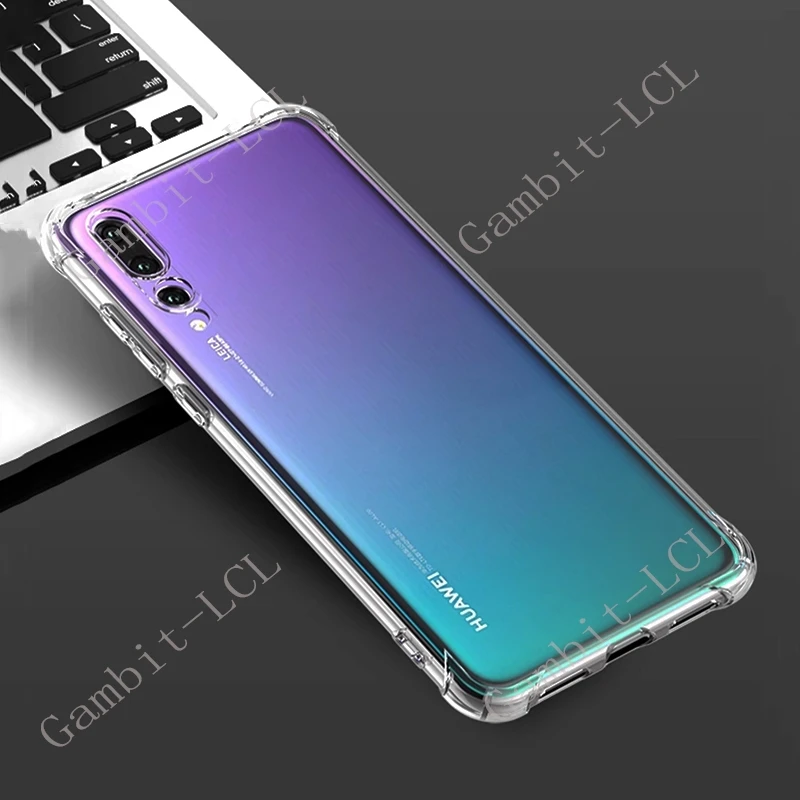 Anti-Falling Case For Huawei P20 Pro CLT-AL00 CLT-AL01 CLT-L04 CLT-L09 Soft TPU Original Shockproof Back Cover ON P20Pro view 4