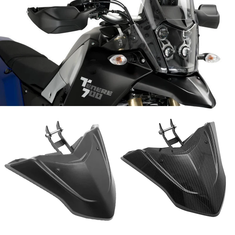 For Yamaha Tenere700 Front Fender Beak Nose Extension Mudguard Fairing  Tenere 700 T700 XTZ700 T7 2018-2023 2019 2020 2021 2022