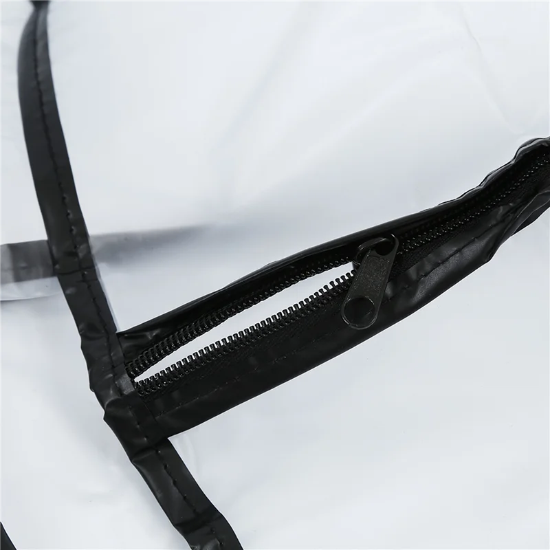 A07I 2X bolsa de Golf cubierta para lluvia bolsa con cremallera cubierta transparente impermeable y a prueba de polvo