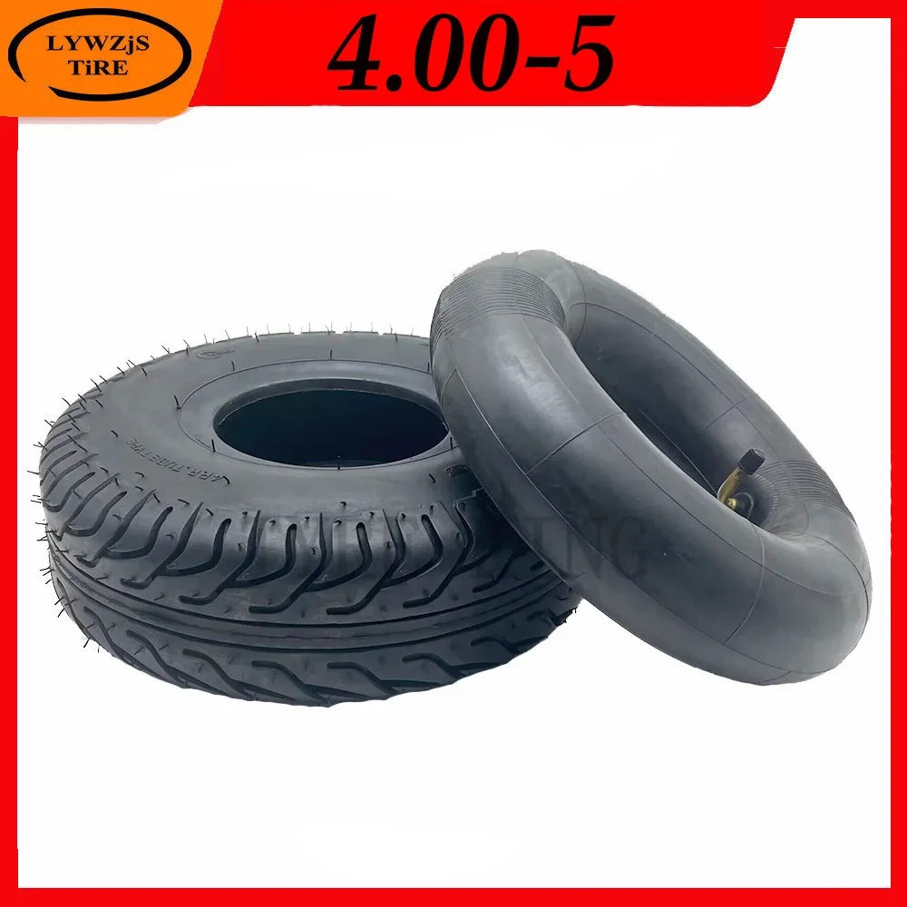 4.00-5 Elderly Wheel Tyre 400-5 Inch Mini MOTO Car Electric Scooter  Special Walking Tire with Inner Tube