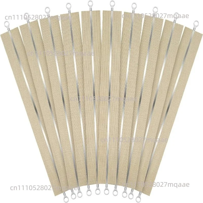10pcs a Pack 200/300/400/500mm Heating Wire Sealers Strips Replacement Elements 2/3/4/5/8mm Width Impulse Sealer Repair Kits