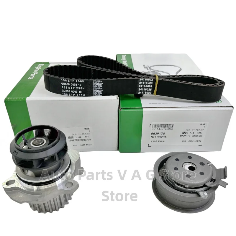 

Комплект натяжителя ремня ГРМ для Audi A4 B6 B7 A3 VW Caddy MK3 Bora Golf Jetta Mk5 MK6 Passat Polo 1,6 2,0 06A109479F 06A109119