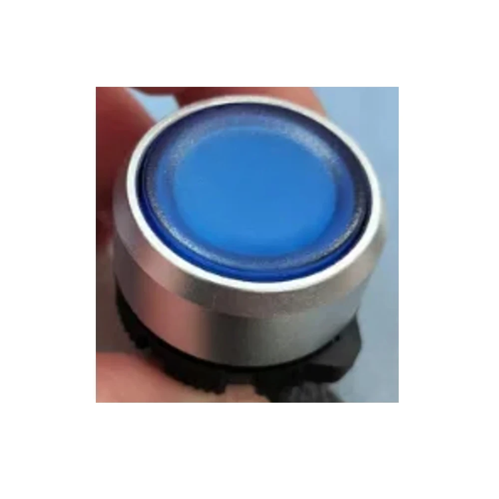 1PC blue self-locking button switch head