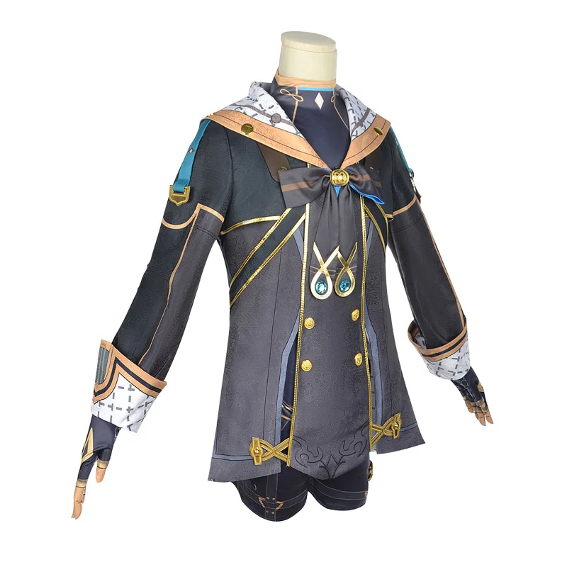 Gioco Genshin Impact Cosplay Freminet costumi Cosplay Genshin Carnival Uniform Wig Anime costumi di Halloween per le donne