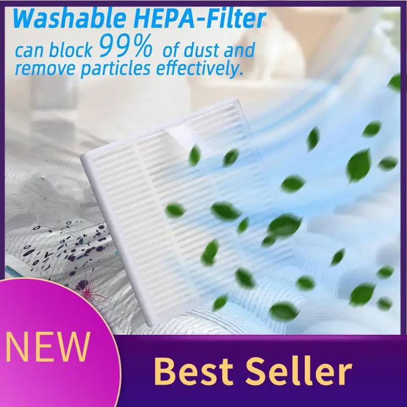 

A01M-For Airrobo T20 Robot Vacuum Cleaner Main Side Brush Hepa Filters Mop Cloth Dust Bags Replacement Parts
