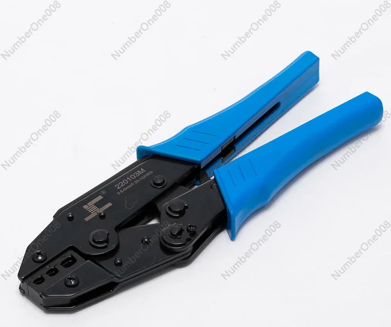 CE Nylon Closed End Pacifier Crimping Cap Crimping Pliers, Quick Wiring Cold Pressing Terminal Crimping Tools, Pliers