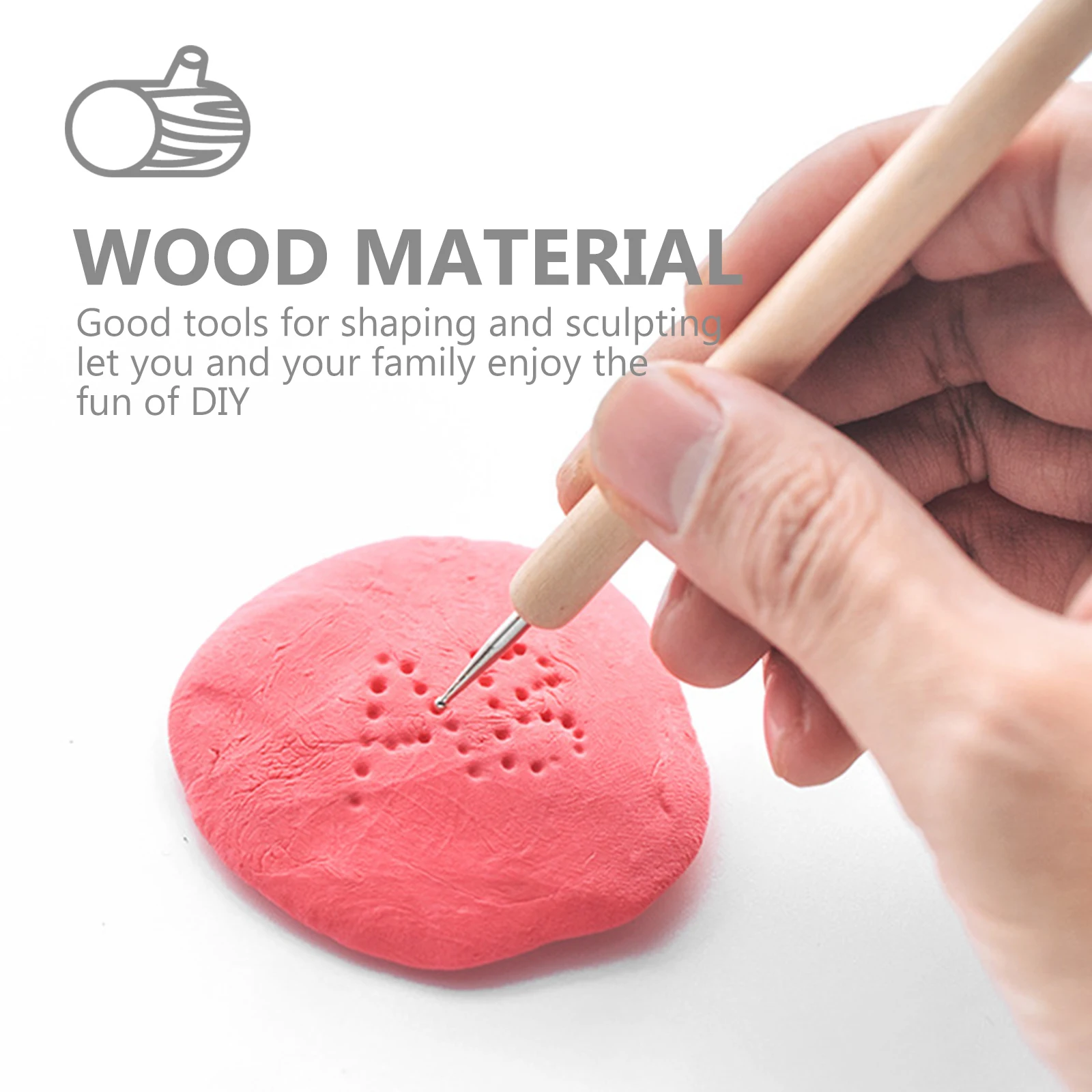 

1Set Clay Sculpting Tools Polymer Clay Tools Kit for DIY Art Projects Smooth Surfaces Non Stick Enhance Creativity Family Fun