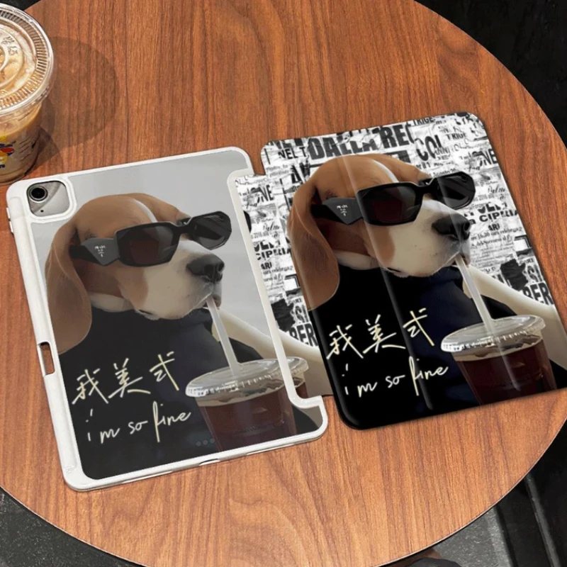 Tablet Cover for IPad 10.2 Case 7/8/9th Generation10.9 10th Gen IPad Air 5 Air 4 10.9 IPad Pro 11 2022 Big Dog Funda Cool Style