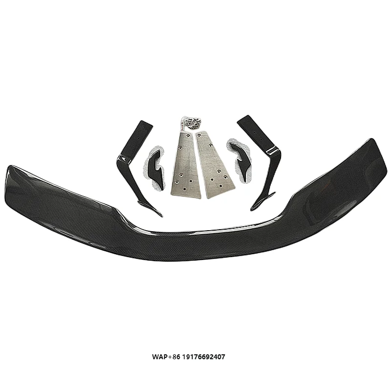 

Dry Carbon Fiber Novi Style Car Spoiler Rear Trunk Fender Spoiler for McLaren 540C 570S 570GT