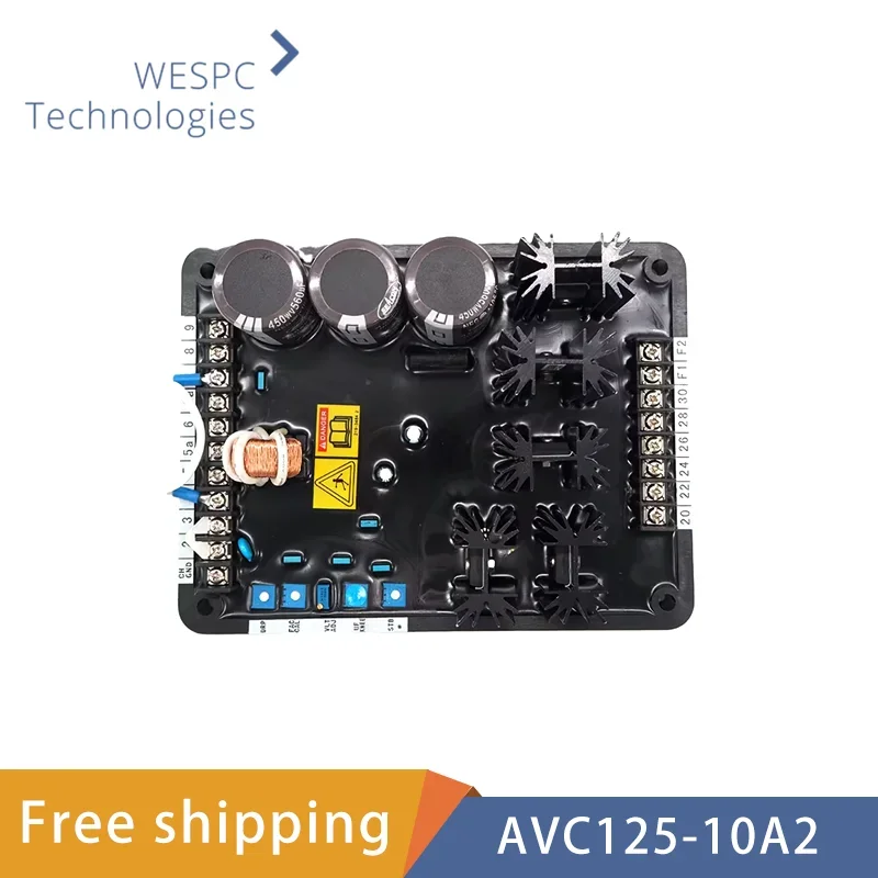 AVR AVC125-10A2 generator set Automatic Voltage Regulator Sensing Input 120 Vac 50-400Hz