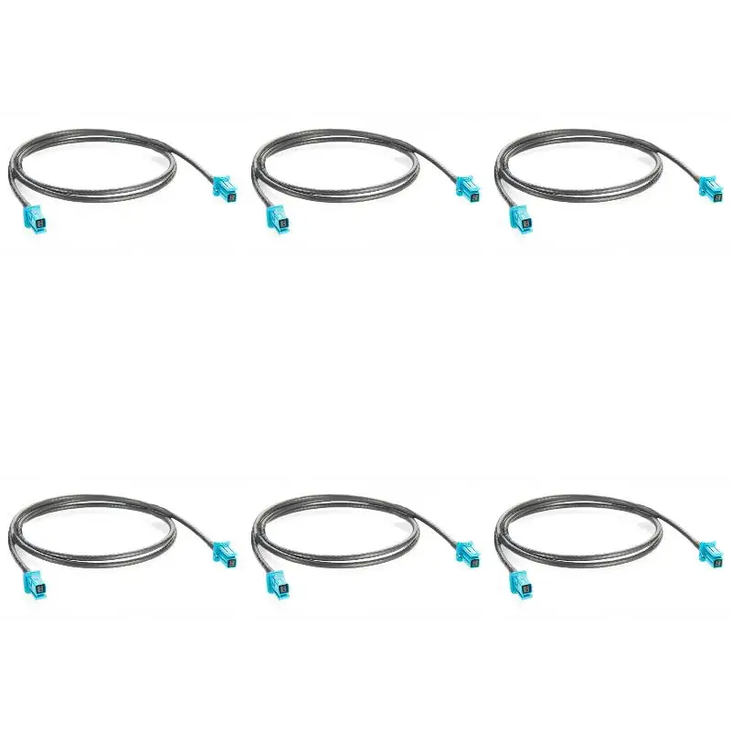 6Pack X(H to MATEnet Car Ethernet Cable 2302510-9 TE Rosenberger E6K10A Vehicle Harness