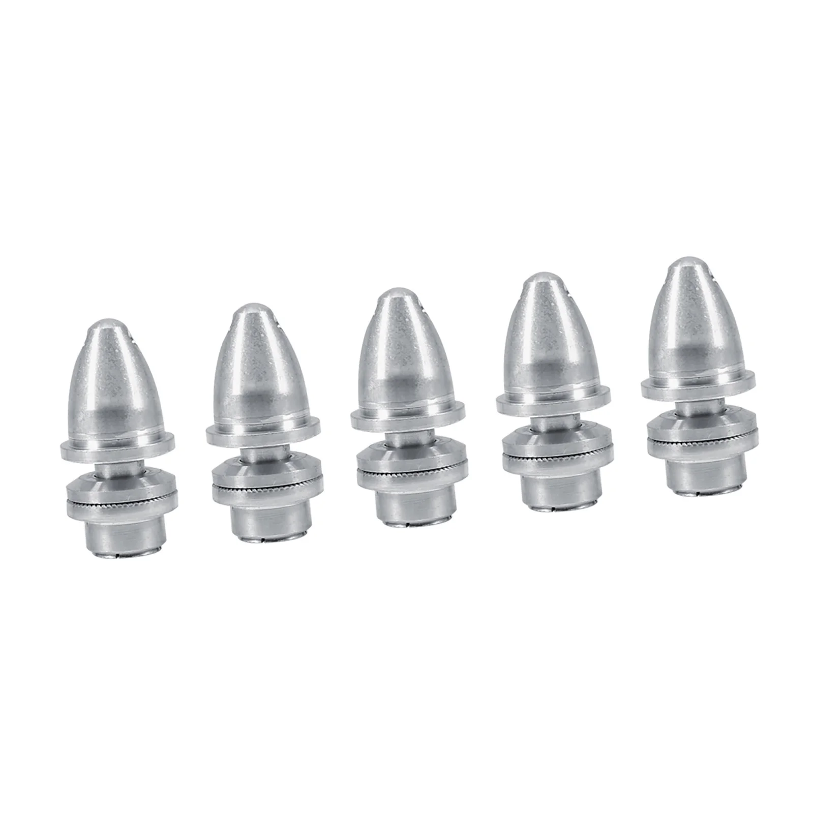 リモコン用アルミニウムプロペラアダプターホルダー,5mm, 5個セット