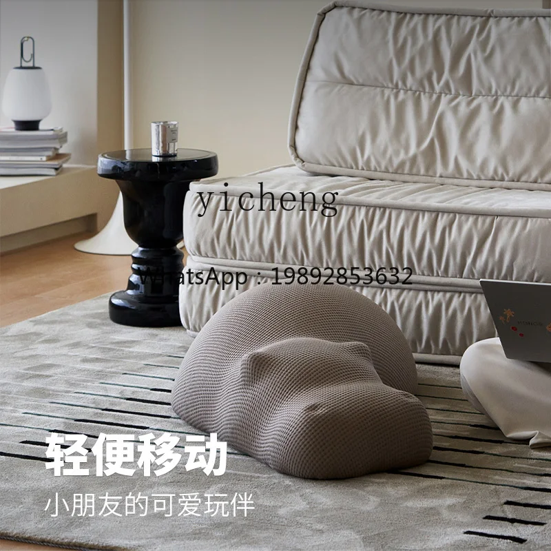 R2  hippo animal seat pier leisure lazy sofa living room reading cushion on the ground