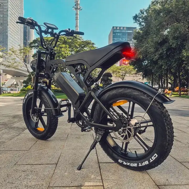 2026 Electric Bike Ready Stock Electrically Mountain Fatbike Eu Cheap 20inch Fat Tire Ebike Motorcycles Electric Bike Factory