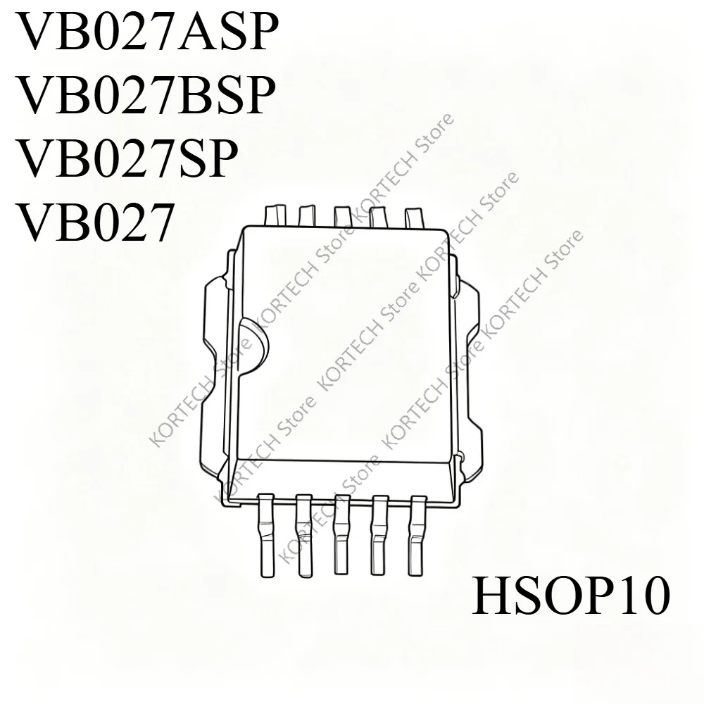 5PCS/LOT Original VB027ASP VB027BSP VB027SP VB027 HSOP10 Car Computer Board Chips