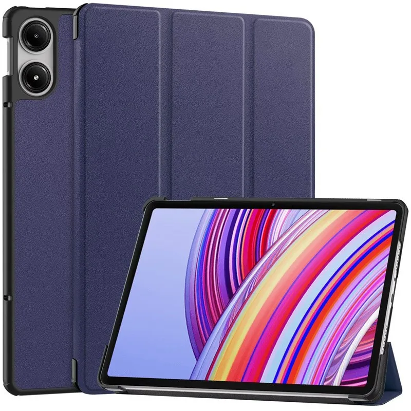 Folio-Hülle für Redmi Pad 2 Pro 12.1 2025, Dreifach Faltbare Smart-Hülle mit Auto-Schlaf/Aufwach-Funktion, Mehrere Farben und Muster – Detail 1