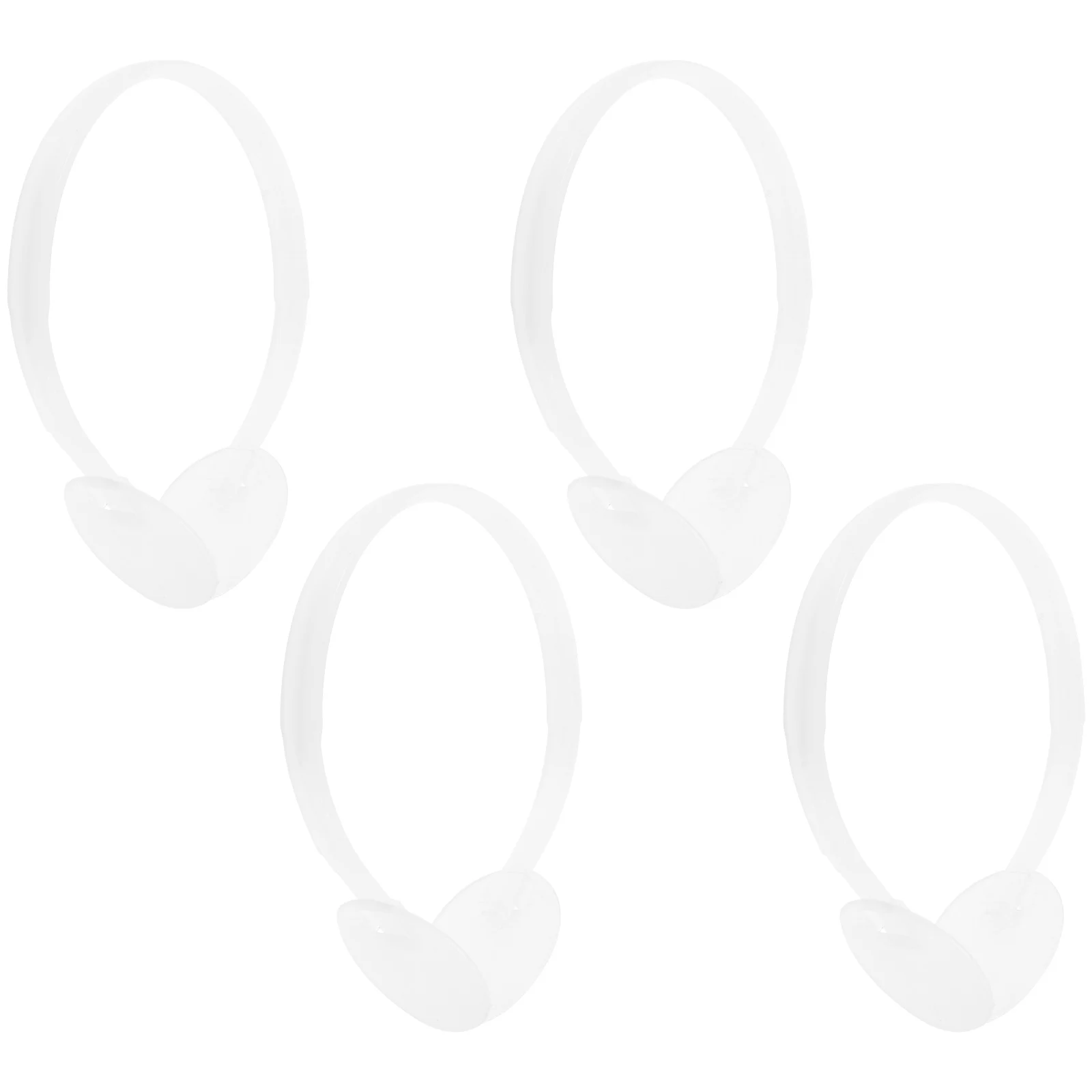 

4Pcs Earmuff Accessories Plastic Frame Holder Stable Support Warm Ear Protector DIY Replacement Parts Versatile Earmuff Frame