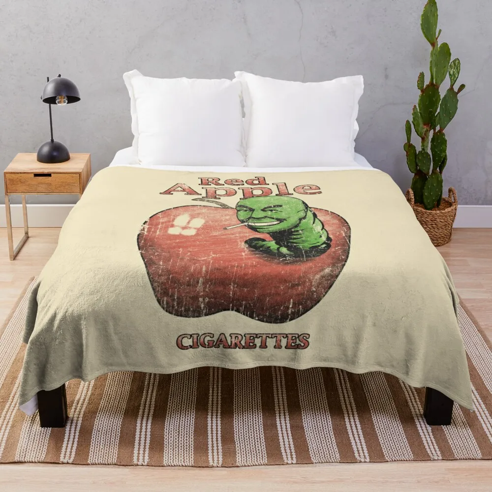 

Red Apple Cigarettes Throw Blanket Flannels For Baby Giant Sofa sofa bed Blankets