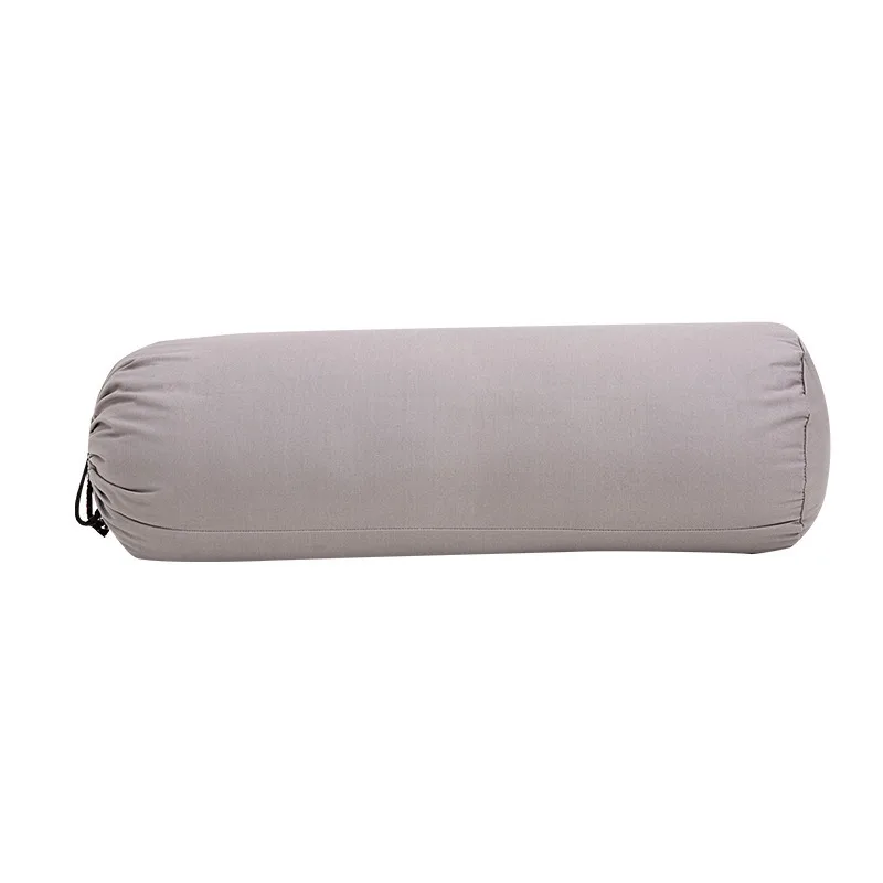 

Yoga throw pillow cylindrical cotton