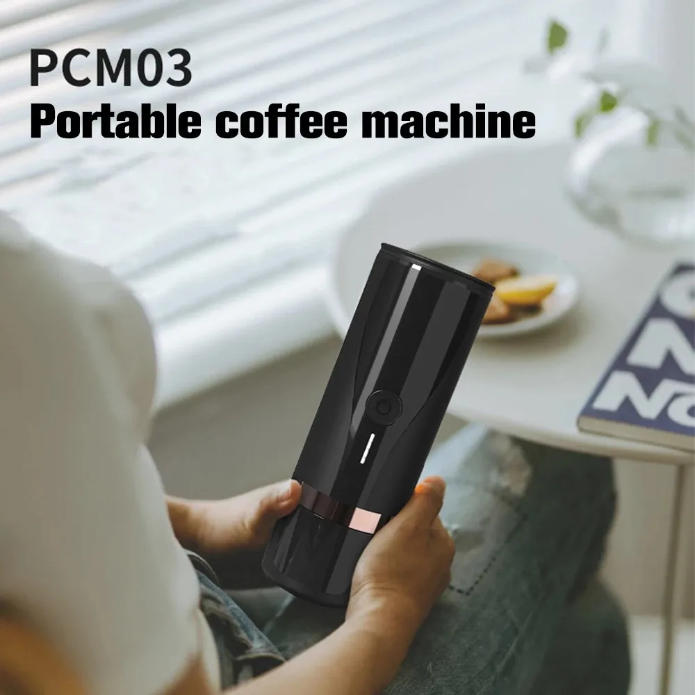 Portable Coffee Smart can wireless heating coffee machine outdoor travel powder coffee capsule electric water cup