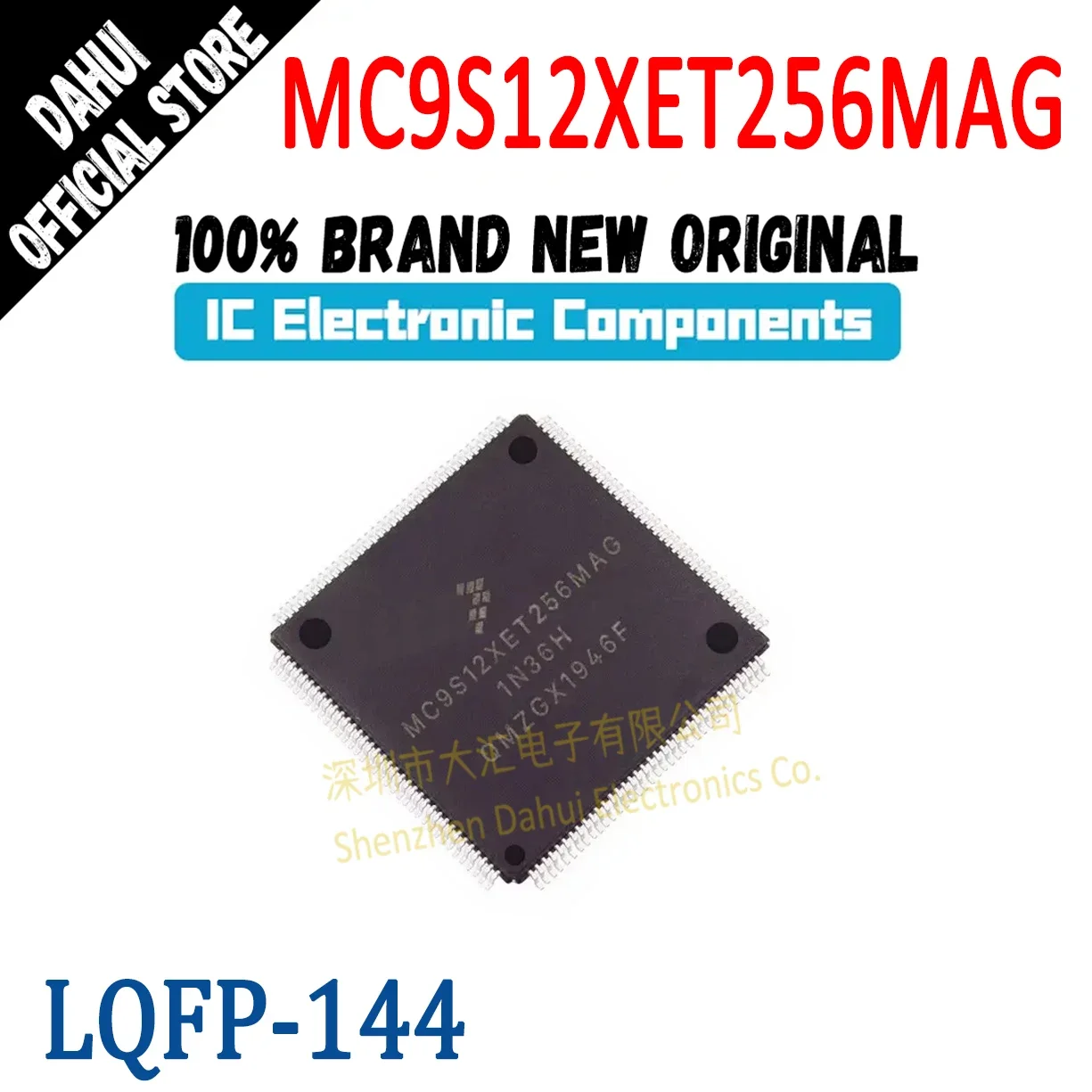 

MC9S12XET256MAG Package LQFP-144 New Original Genuine