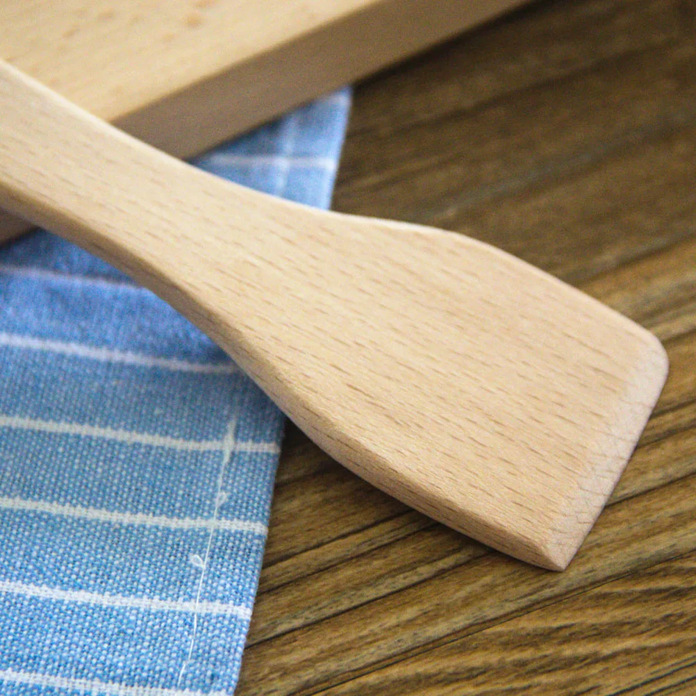 

Wooden Spatula for Cooking Non Stick Kitchen Utensils Eco Friendly Beech Turner Scraper Safe Cookware Set Wooden Shovel