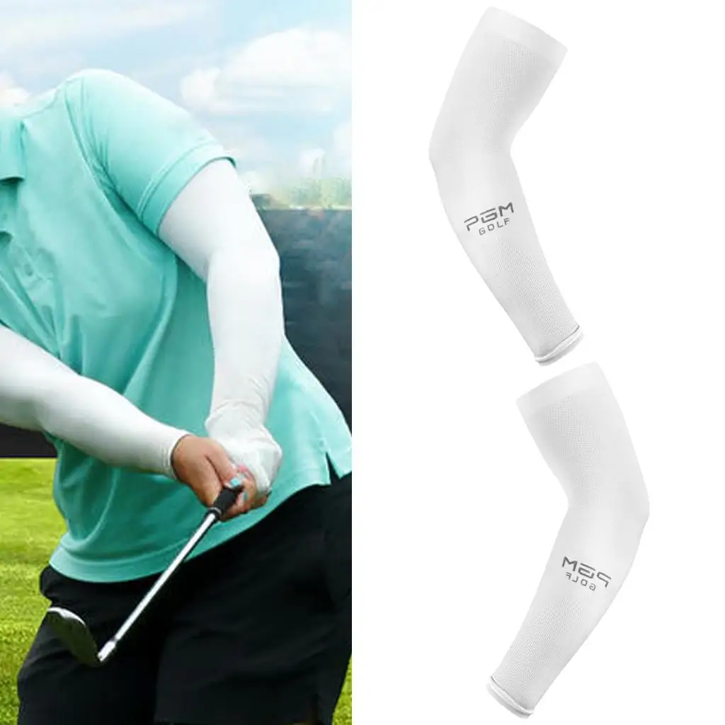 

Sun Protection Cooling Sleeves Breathable Nylon Arm Protectors Athletic Sports Tattoo Cover for Baseball Cycling Running