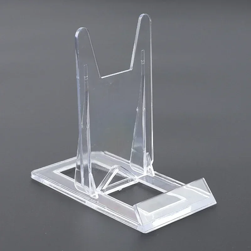 Transparent adjustable sliding display stand, post card plate, mobile phone jewelry picture, mobile