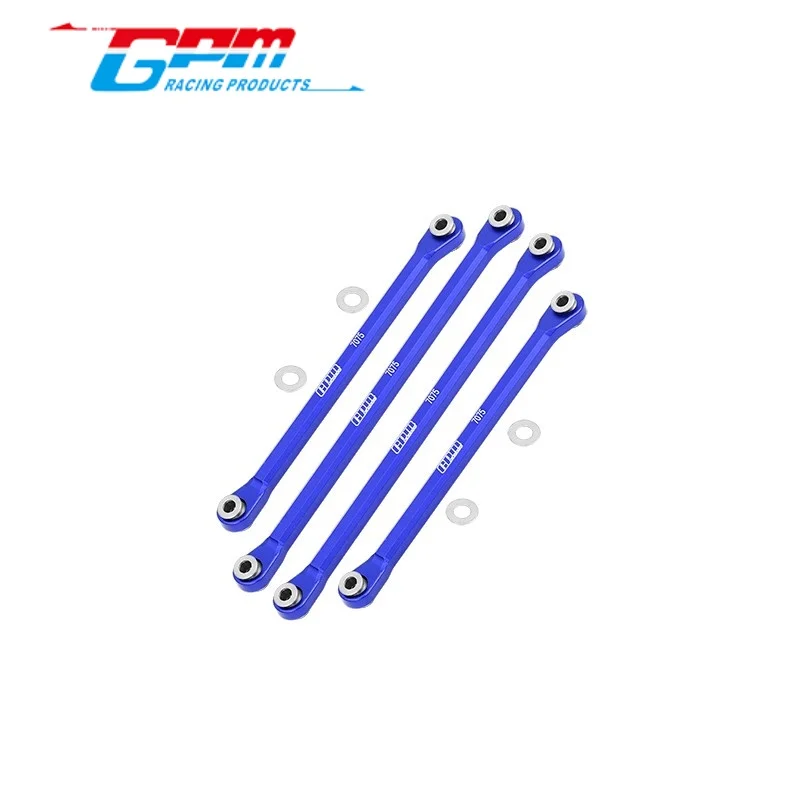 

GPM UTB014FR Алюминиевые (7075-T6) передние и задние нижние шасси-стойки (комплект) для RC-моделей Axial 1/18 UTB18 Capra (тюнинг)