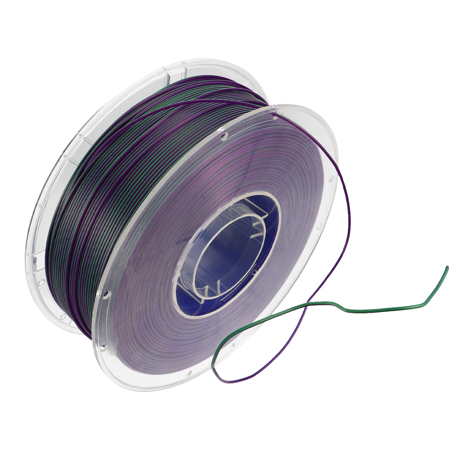 

1 Roll 1.75Mm 3D Printer Filament Tri-Color High Accuracy PLA Material For 3D Printing Projects Bright Colors