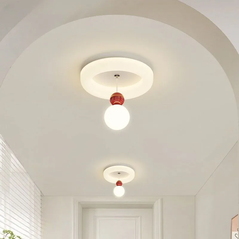 Corridor and hallway ceiling lights new cream style entrance foyer full spectrum eye protection table lamp