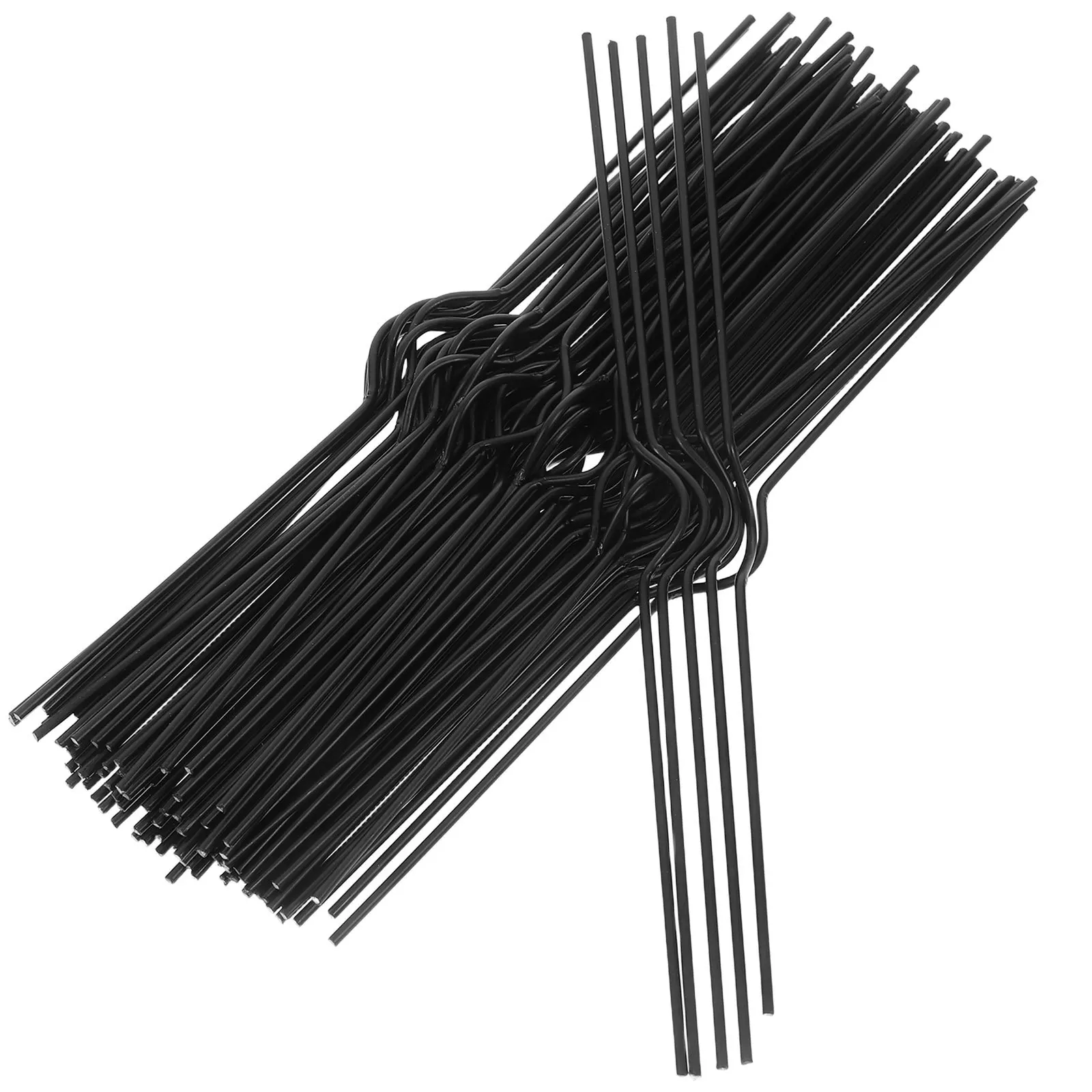 100pcs Calendar Iron Wire Holder For Wall Posters Photo Albums Notebook Page Turner Double Coil Binding Hook Poster