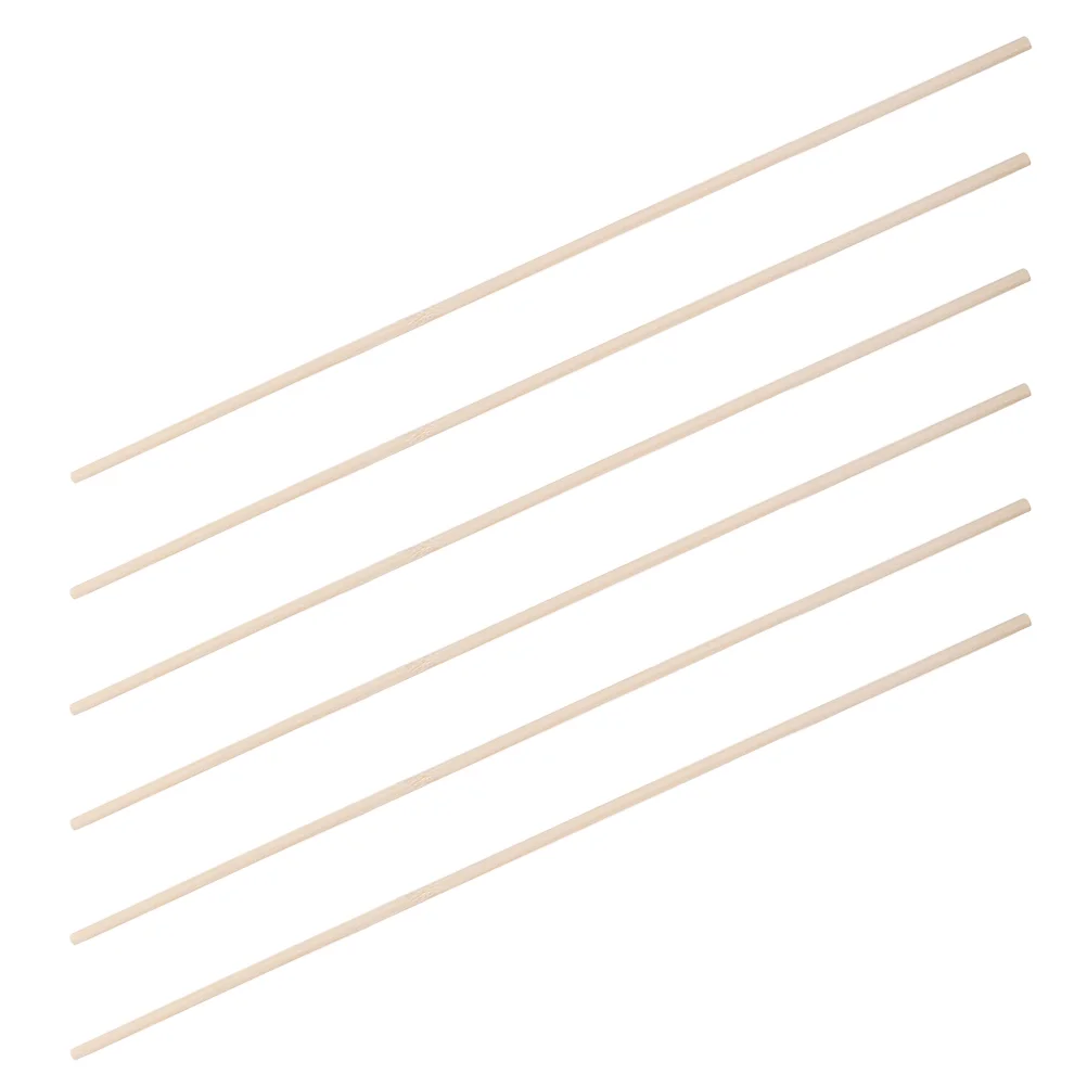 6 Pcs Director Chair Accessories Directors Replacement Canvas Dowel Rod Half Rods Bamboo