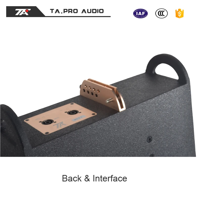 Mini equipamento de som Alto-falante Line Array de 8" e alto-falante de 15 polegadas