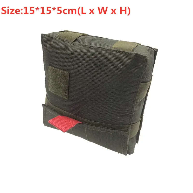 Tactical Blow Out Kit Bag Medical Pouch First Aid Bag IFAK Pouch with MOLLE Webbing For Belt and Tactical Vest