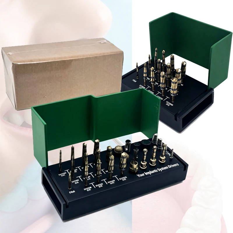 Dental Maxillary Sinus Lift Kit Osseodensification Burs Implant Drills Bone Grafting Surgery Set