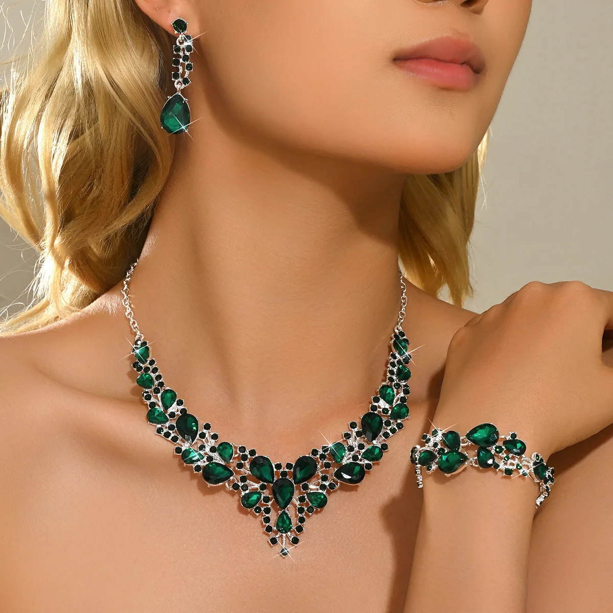 Mode 3-delige set van sieraden - Formal Wear Jewelry For Women recensie en prijs