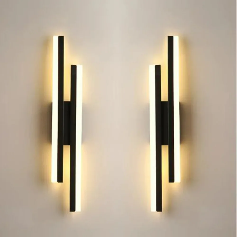 Nordic Modern Minimalist Sconces Light Fixture Indoor Living Room Bedroom Hotel Wall Lights