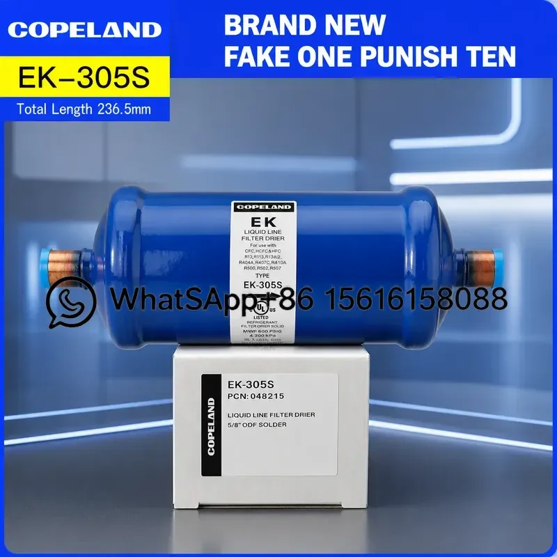 Original Copeland EK-305S Refrigeration Drying Filter Core Air Conditioner Filter Cartridge Dryer Bottle HVAC Replacement