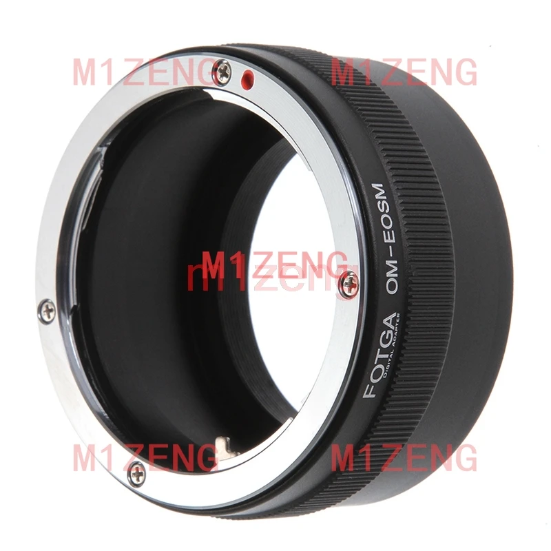 OM-EOSM adapter ring for OLYMPUS OM mount Lens to canon EF-M EOSM/M2/M3/m5/M6/M10/m50/m100/m200 Mirrorless camera view 3