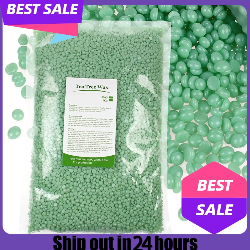 50g/300g/500g Hard Wax Beans for Hair Removal Body European Brazilian Pearl for Wax Warmer Waxing Beans for Wax Heater Machine