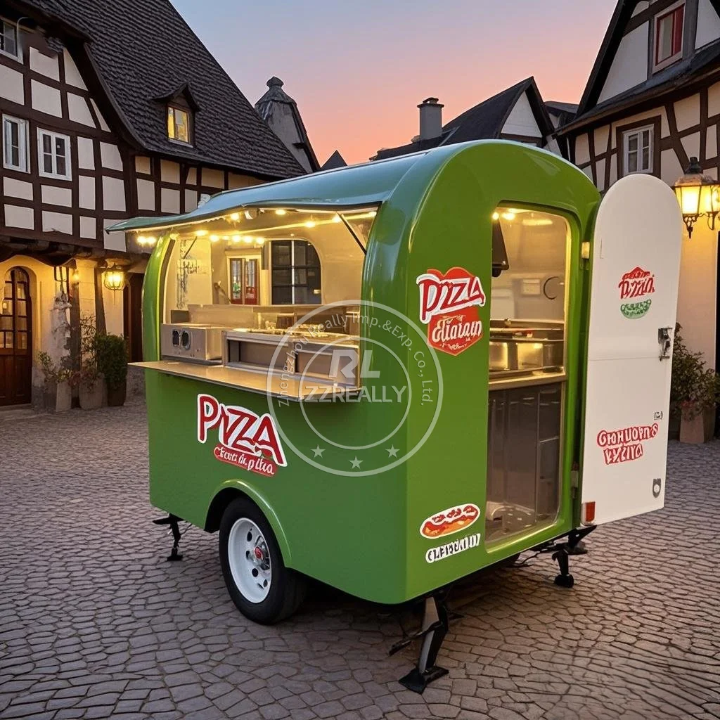 

Hot sale mobile food cart with advertisement logo food trailer food cart for sale