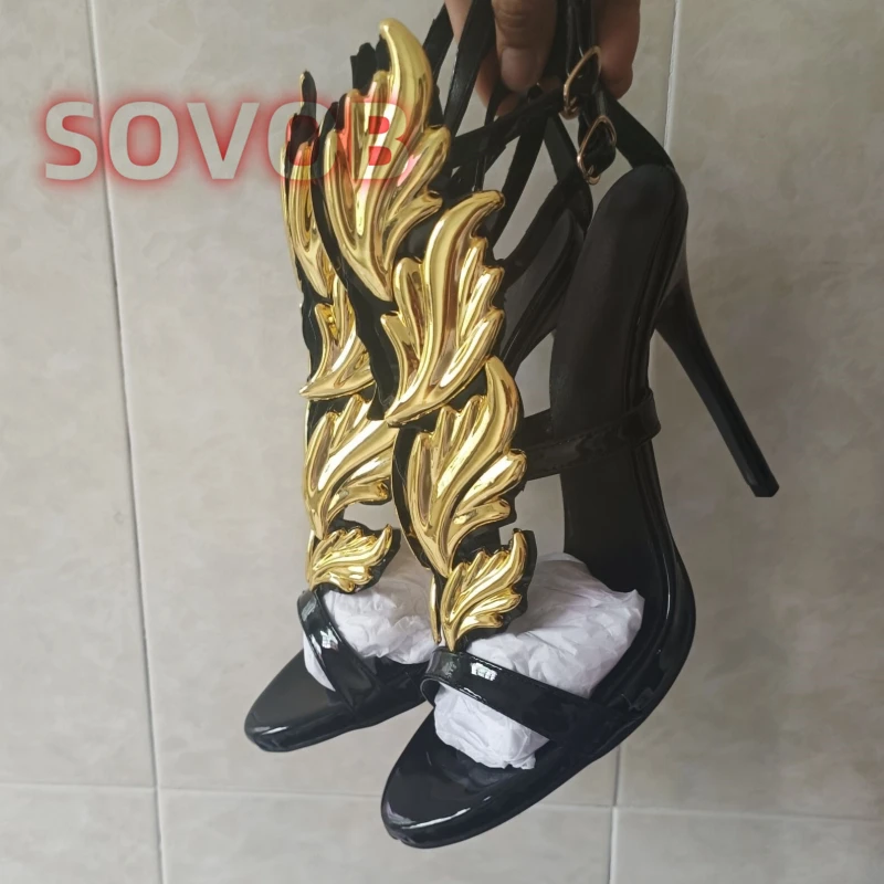 صنادل بيضاء أنيقة بكعب للحفلات الراقصة مفتوحة من الأمام على شكل ورقة شجر صنادل محبوس أنيقة للحفلات والمناسبات أحذية أنيقة للحفلات