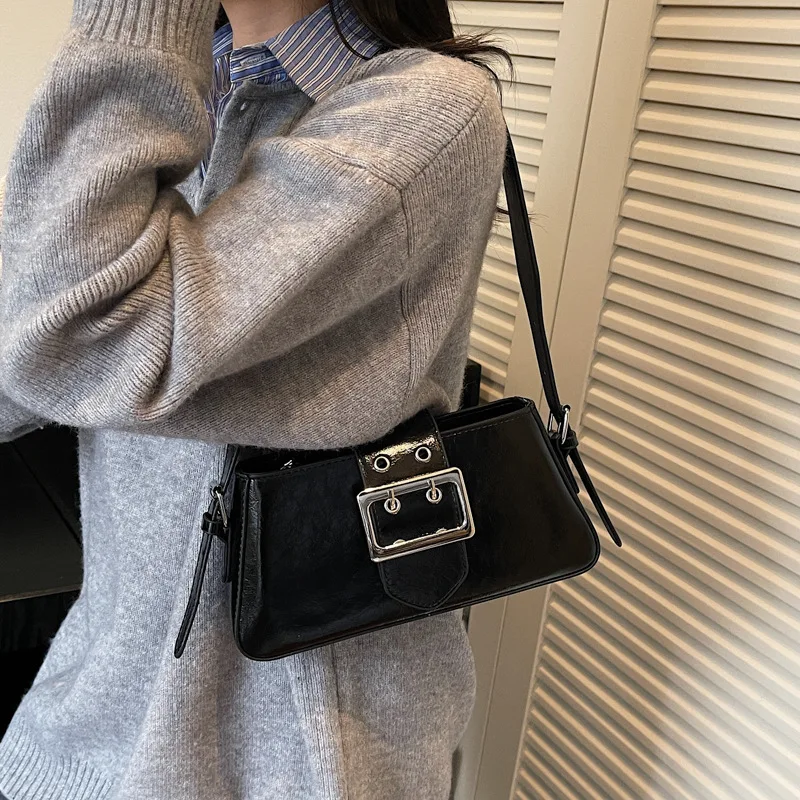 

2025 Underarm Crossbody Bag for Women Genuine Leather Large Capacity Multi-way Shoulder Tote Vintage Chic Work Purse for Office