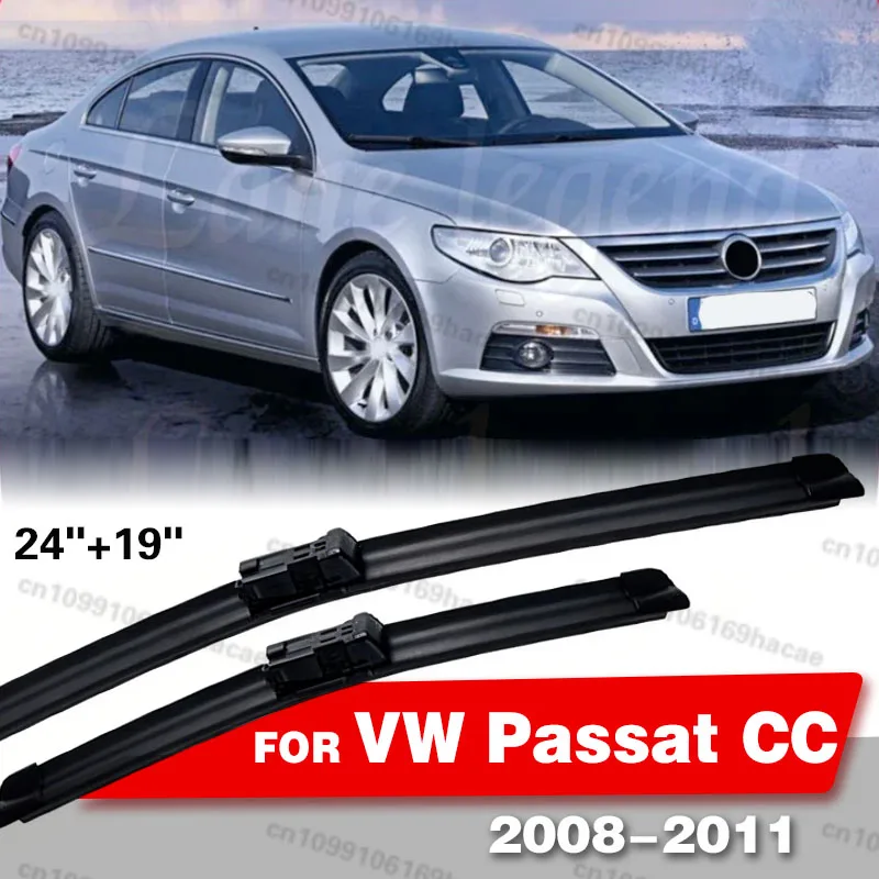 

Для Volkswagen VW Passat CC 2008 - 2011 2009 2010: Передние щетки стеклоочистителя (24"+19") для лобового стекла